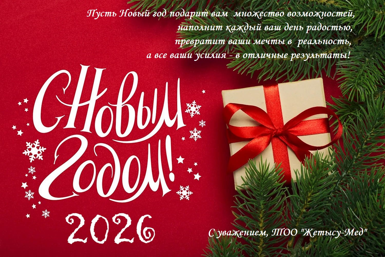 C Новым 2026 годом 